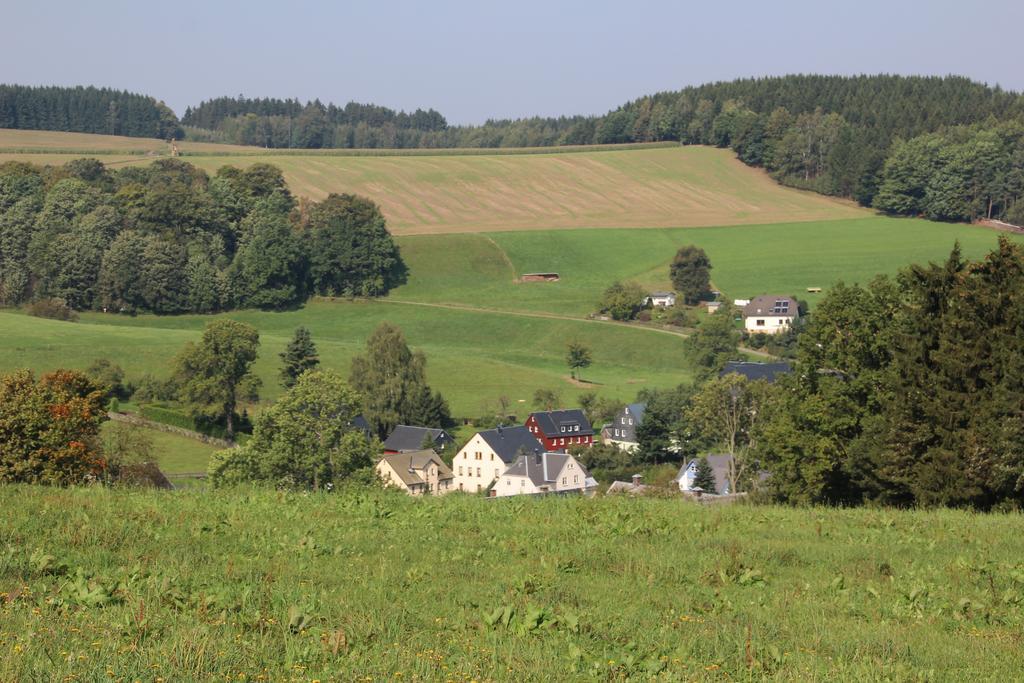 Hormersdorf  Ferienwohnung Am Kieferberg חדר תמונה